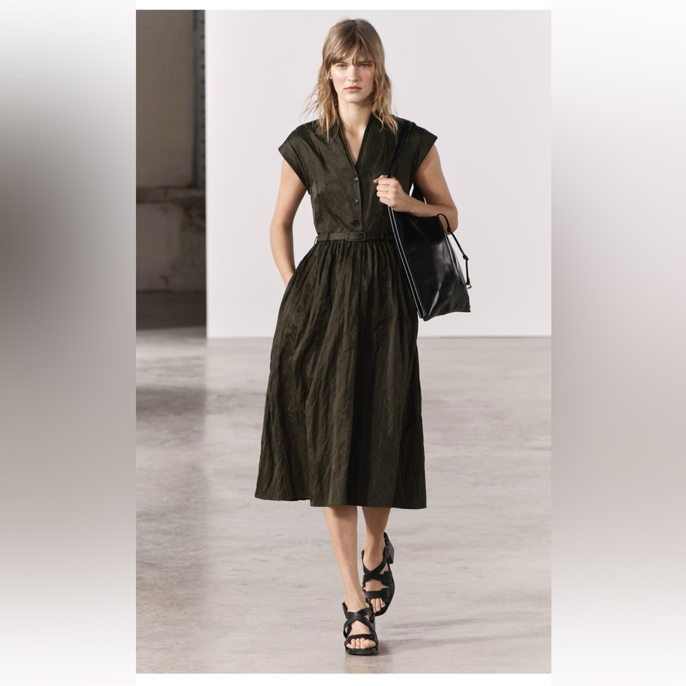Zara midi dress size XS NWT